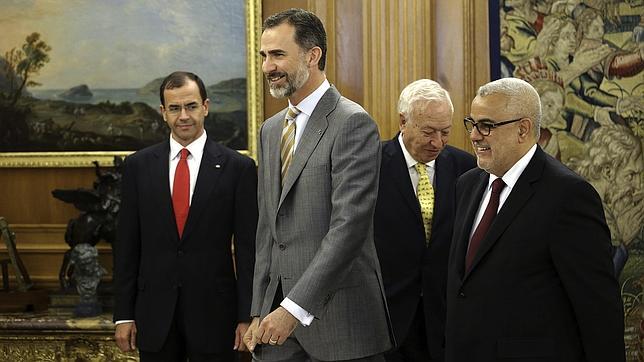 El Rey recibe en la Zarzuela al primer ministro de Marruecos