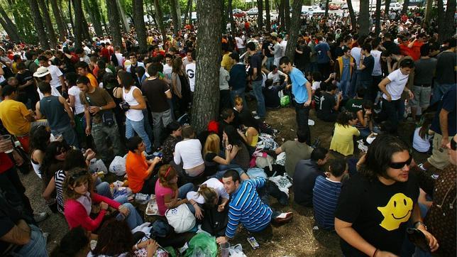 Los exámenes de selectividad suelen acabar con una gran fiesta