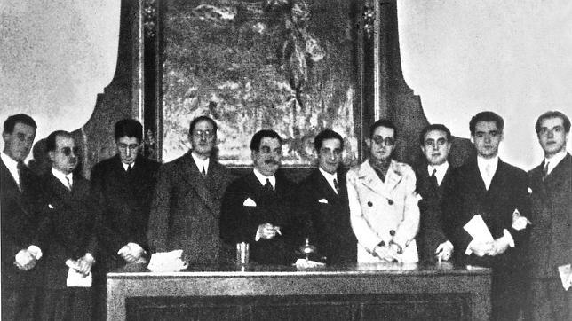 Reunión en el Ateneo de Sevilla de la Generación del 27