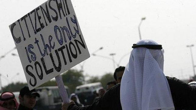 En 2011, la comunidad bedoun de Kuwait inició una serie de protestas