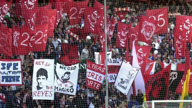 El Sevilla podría perder a los Biris durante doce partidos