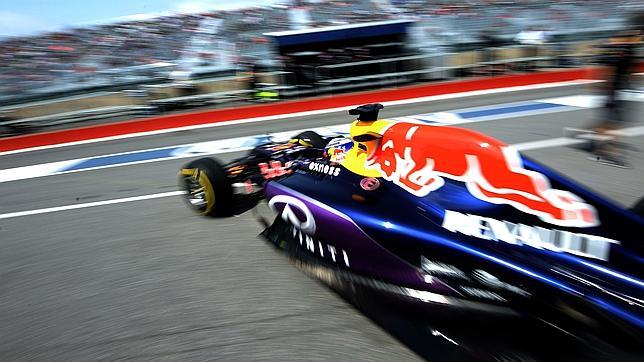 Un Red Bull, motorizado por Renault, en el pasado GP de Canadá