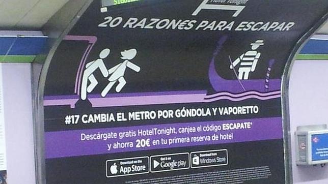 Gracias a la tormenta ahora navegar por el metro es posible