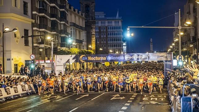 Jaouad Tougane bate el récord de la 15K Nocturna Valencia Banco Mediolanum