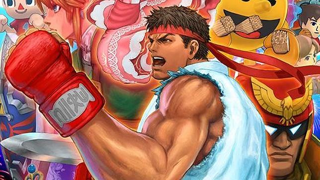 Ryu de Street Fighter II será un personaje descargable en Super Smash Bros