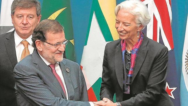 Lagarde y Rajoy, en una imagen reciente