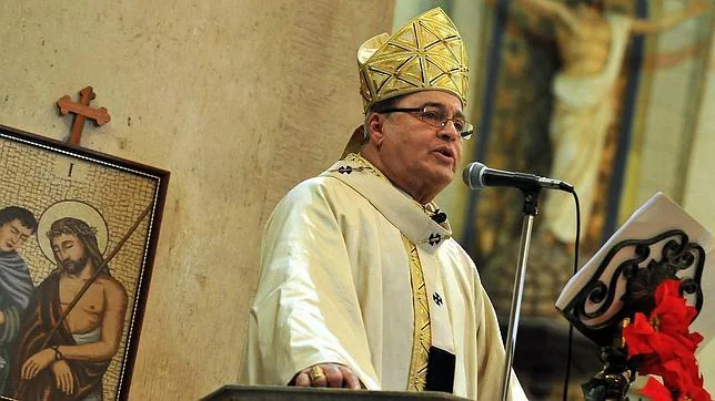 El cardenal Ortega, durante una homilía en la catedral de La Habana