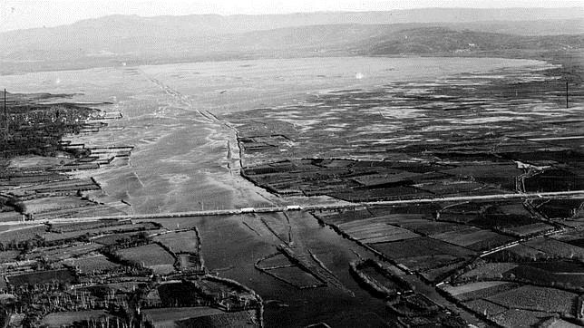 Imagen de archivo de la laguna de Antela