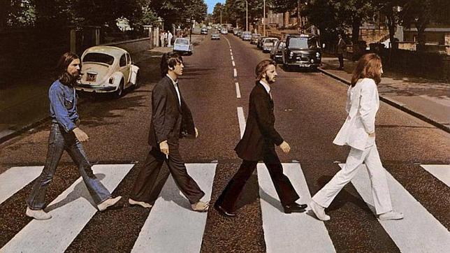 La mítica foto de los Beatles cruzando la calle Abbey Road