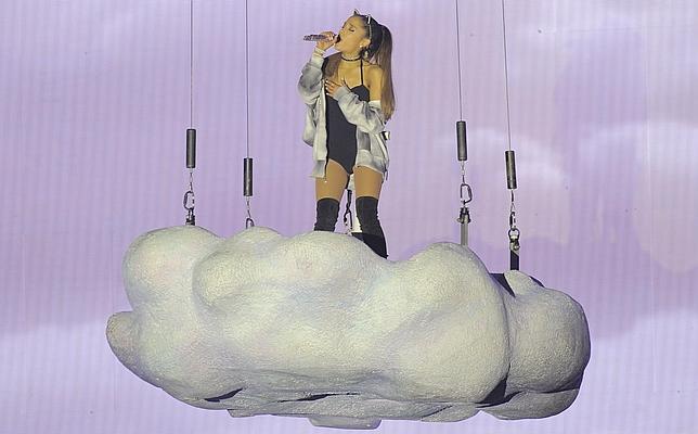 Ariana Grande, estrella en prácticas en el Palau Sant Jordi