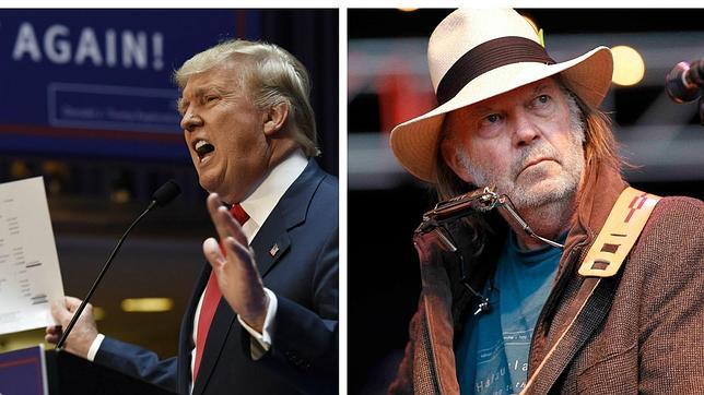 Neil Young le pide a Donald Trump que deje de usar su música en campaña