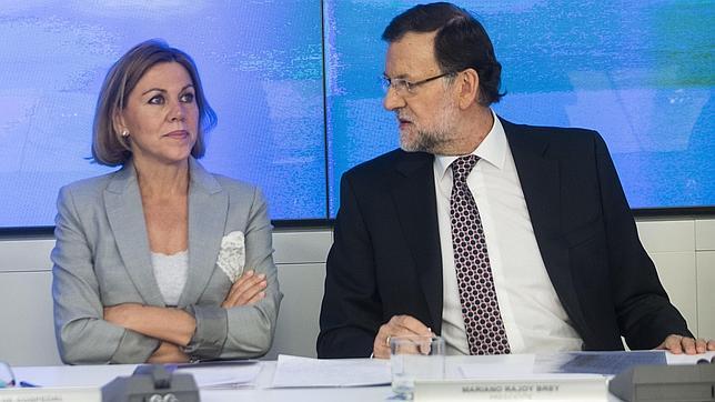 Cospedal se mantiene como secretaria general del PP. Rajoy no ha enunciado cambios en este sentido