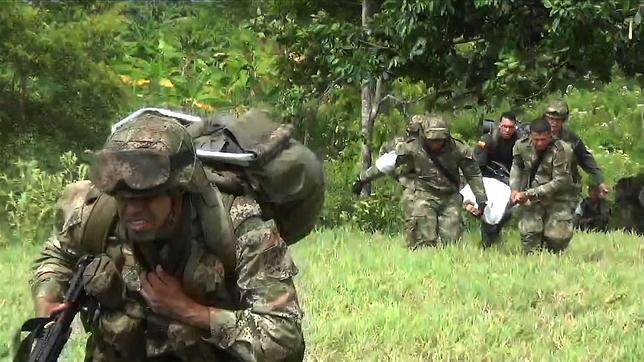 Mueren cuatro militares colombianos tras caer en una trampa de las FARC