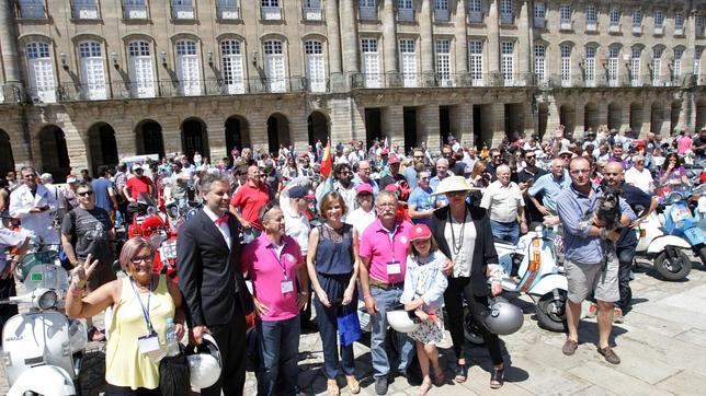 Las Vespas vuelven a la Catedral de Santiago 50 años después