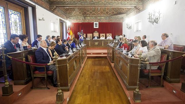 Último pleno celebrado en la Diputación de Valladolid