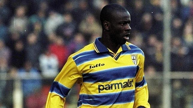 Lilian Thuram vistió la camiseta del Parma