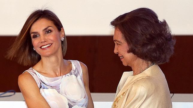 Doña Letizia, a Doña Sofía, su «suegra»: «Me lo has puesto muy difícil»