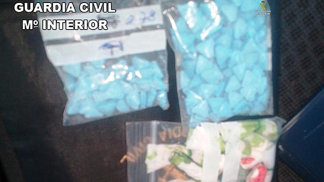 La Guardia Civil incauta 136 pastillas de éxtasis en Torremocha del Campo