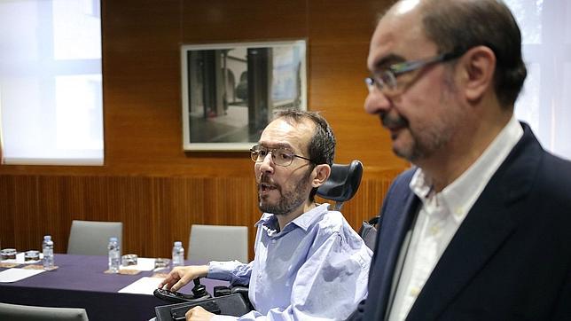 Podemos cierra el pacto para dar el Gobierno aragonés al PSOE