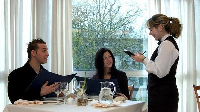 Después de una tarde en el spa, una relajante cena