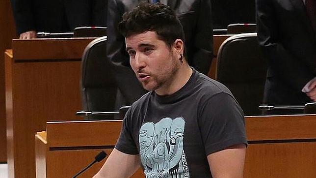 Ignacio (Nacho) Escartín, diputado de Podemos en las Cortes de Aragón