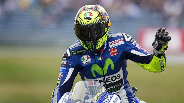 Rossi se pone en modo carrera