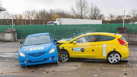 Así es el mismo accidente de tráfico con tres décadas de diferencia