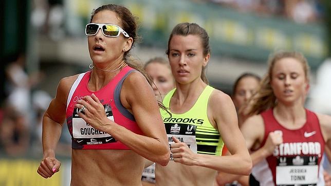 Kara Goucher lidera los 5.000 metros en los «trials» de EE.UU. celebrados en Eugene, Oregon