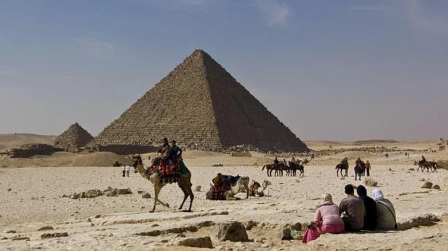 En contra de lo que puede parecer, las pirámides de Guiza están muy cerca de la ciudad