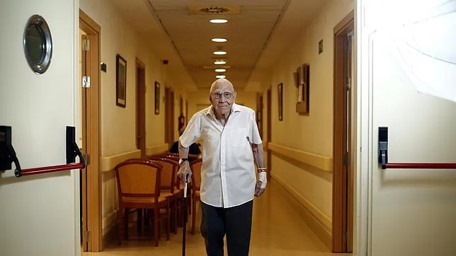 Fernando, 105 años: «Mi secreto de longevidad son las legumbres»