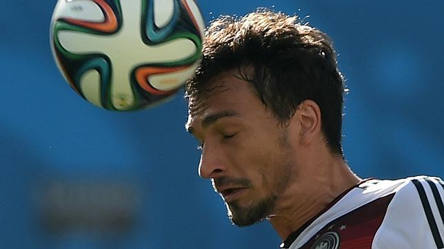 Mats Hummels, durante un encuentro con la selección alemana