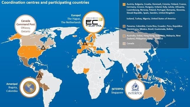 130 detenidos en una operación desplegada en 49 países por falsificar billetes de avión