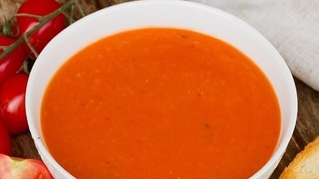 Un gazpacho preparado en esta casa argentina