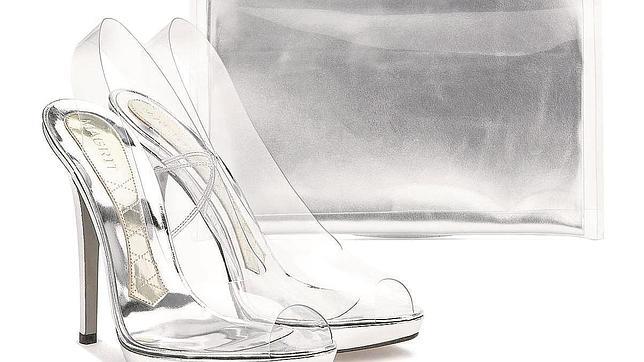 Zapatos transparentes de la firma Magrit