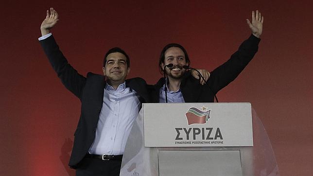 Podemos se apropia del triunfo de Tsipras: «Grecia ha dado una lección a Europa y al mundo entero»