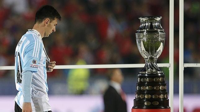 Messi volvió a quedarse sin la Copa América