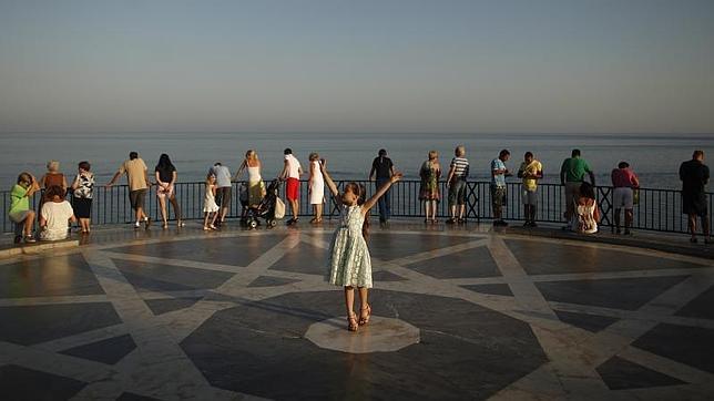 El Balcon de Europa, en Nerja