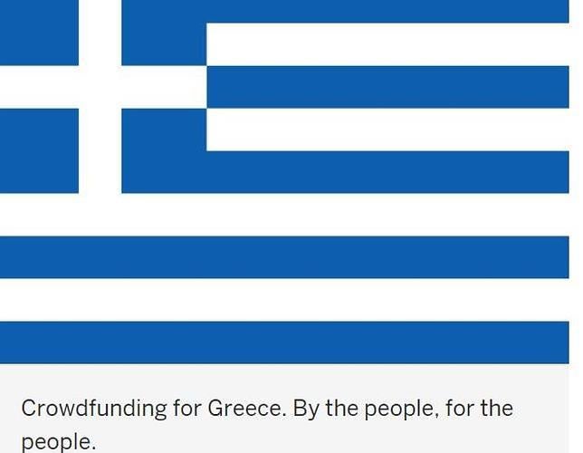 La campaña de «crowdfunding» para salvar a Grecia fracasa y deberá repetirse