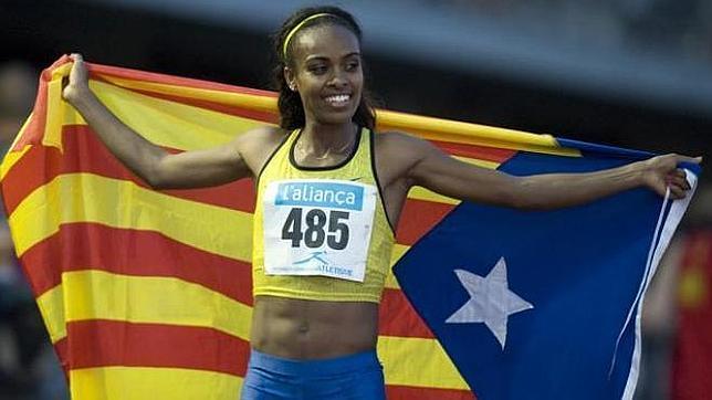 Genzebe Dibaba, una etíope con estelada