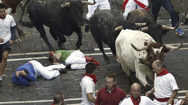 El sexto encierro de San Fermín termina sin heridos por asta de toro