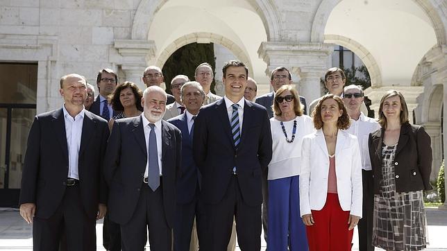 Pedro Sánchez, el miércoles pasado, en la presentación del Comité de Expertos sobre la reforma constitucional