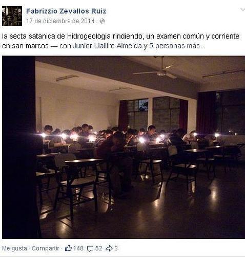 El examen más duro del mundo apaga Facebook
