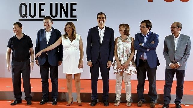 Susana Díaz reconoce a Pedro Sánchez como un «gran candidato»