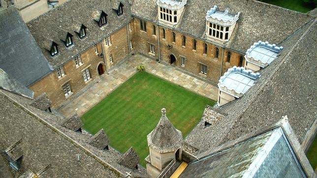 Mob Quad, desde la Merton College Chapel Tower