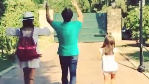 David Bustamante, Paula Echevarría y Daniella: vacaciones en familia