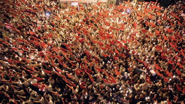 Los sanfermines se despiden con una sonora pitada al alcalde