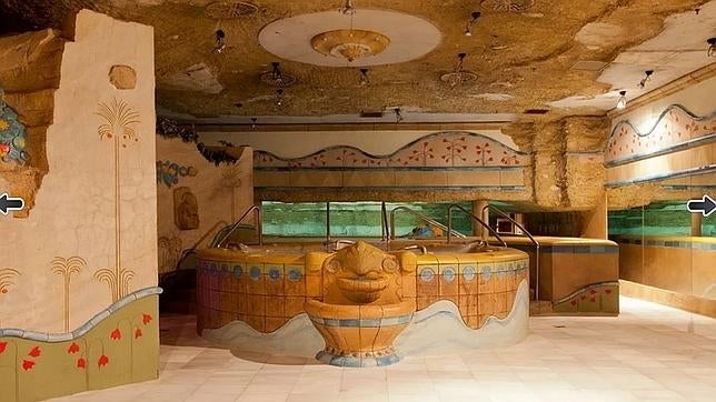 Instantánea del interior del spa del hotel