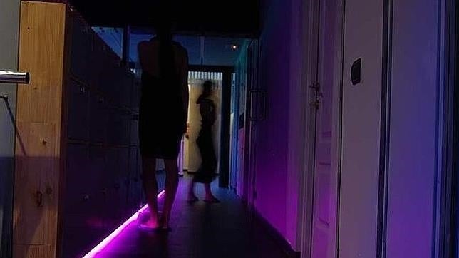 Fotografía del interior de una de las zonas de la instalación