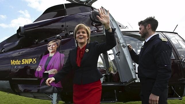 La líder del Partido Nacional Escocés (SNP), Nicola Sturgeon