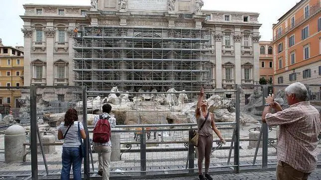 El famoso monumento de la ciudad de Roma está en obras en este año 2015